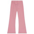 Girls Pink Cat Trousers Set, 1, hi-res