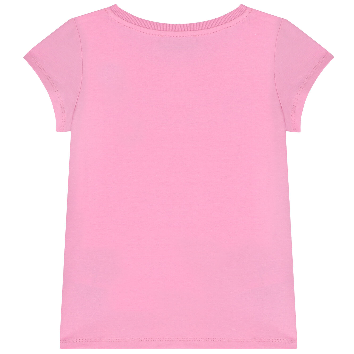 Girls Pink Embellished Teddy Logo T-Shirt, 1, hi-res image number null
