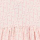Younger Girls Pink Logo Dress, 1, hi-res