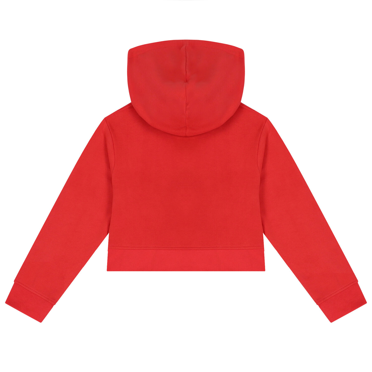 Girls Red Logo Hooded Top, 1, hi-res image number null