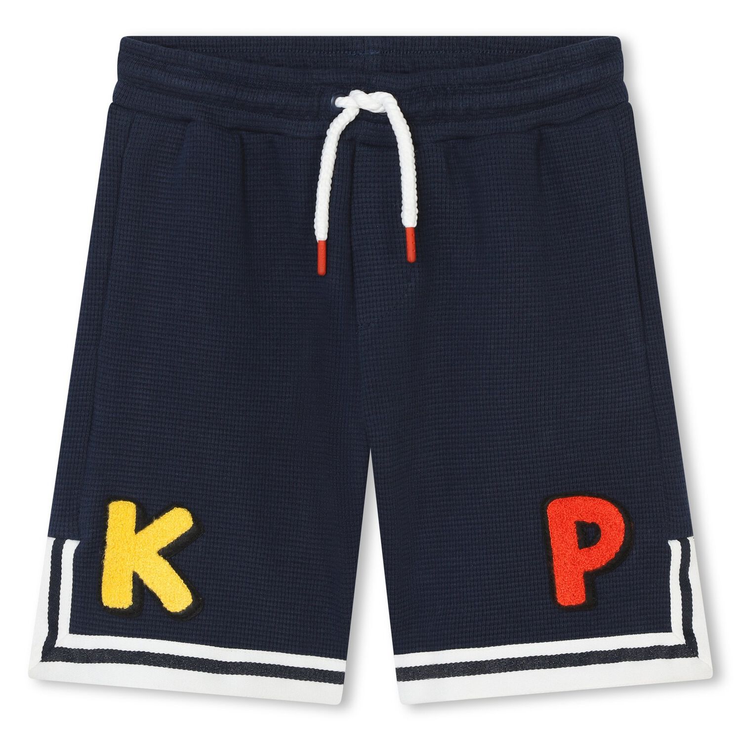 Boys Navy Blue Logo Shorts, 1, hi-res image number null