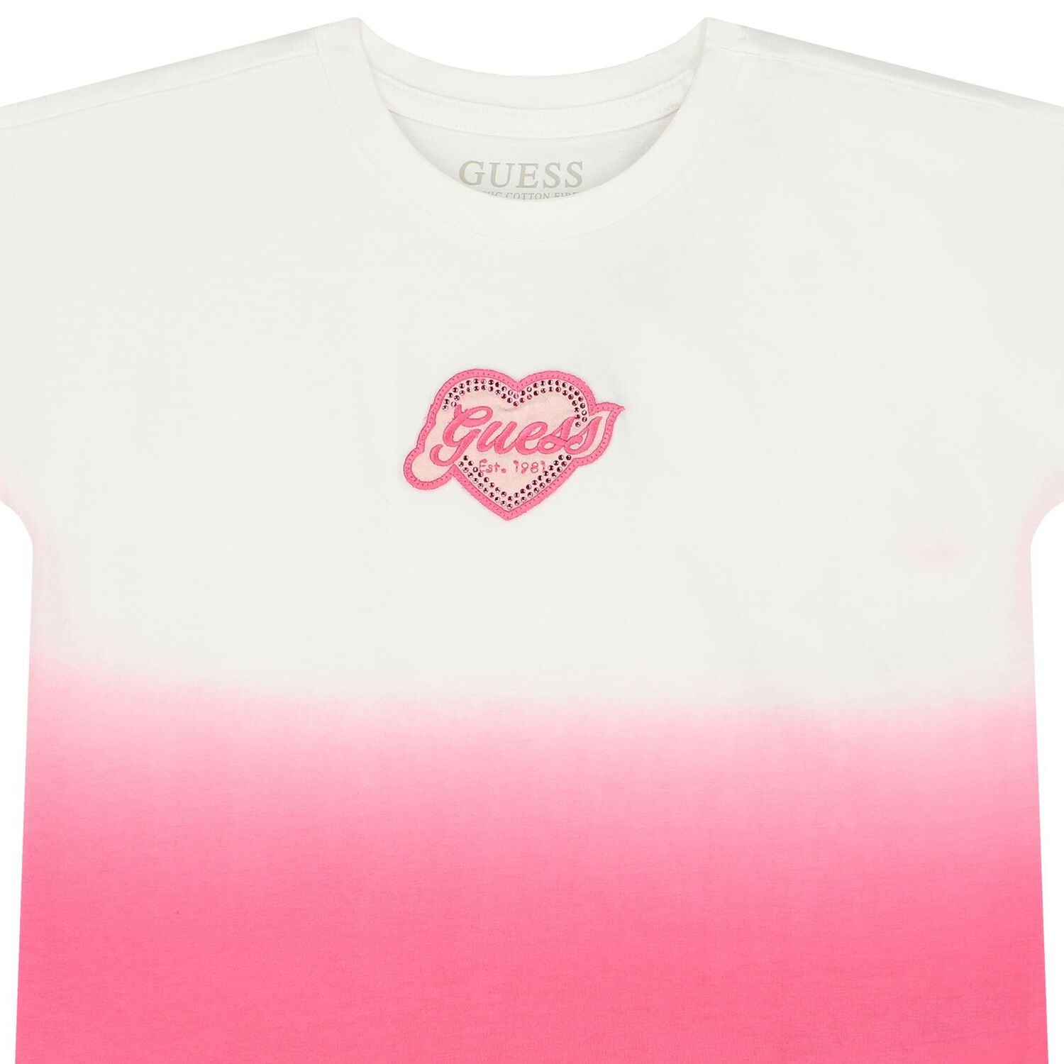 Girls Gradient Effect T-Shirt, 1, hi-res