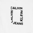 Boys White Logo T-Shirt, 2, hi-res