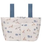 Ivory & Blue Animals Baby Changing Bag, 2, hi-res