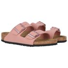 Girls Arizona Pink Clay Sandals, 1, hi-res