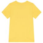 Boys Yellow Logo T-Shirt, 1, hi-res