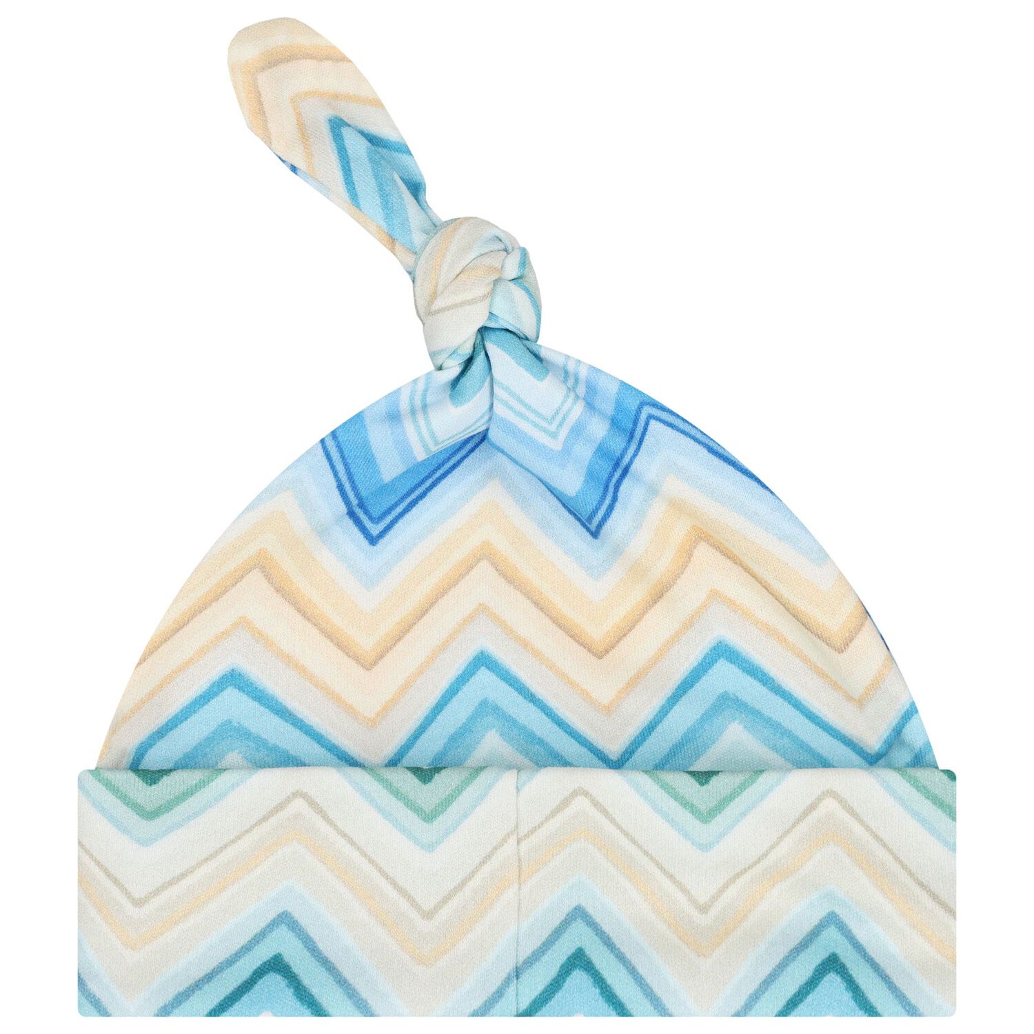 Blue & Yellow Zig Zag Babygrow Set, 1, hi-res