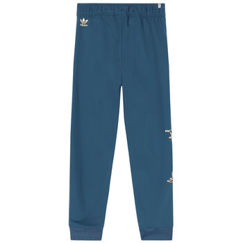 Blue Logo Joggers
