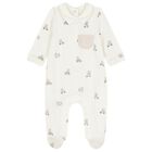 Baby Boys Ivory Babygrows ( 2-Pack ), 1, hi-res