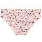 Girls Pink & White Briefs (4 Pack), 1, hi-res