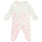 Ivory & Beige Geo Map Babygrow Set, 3, hi-res