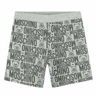 Grey Logo Shorts, 4, hi-res
