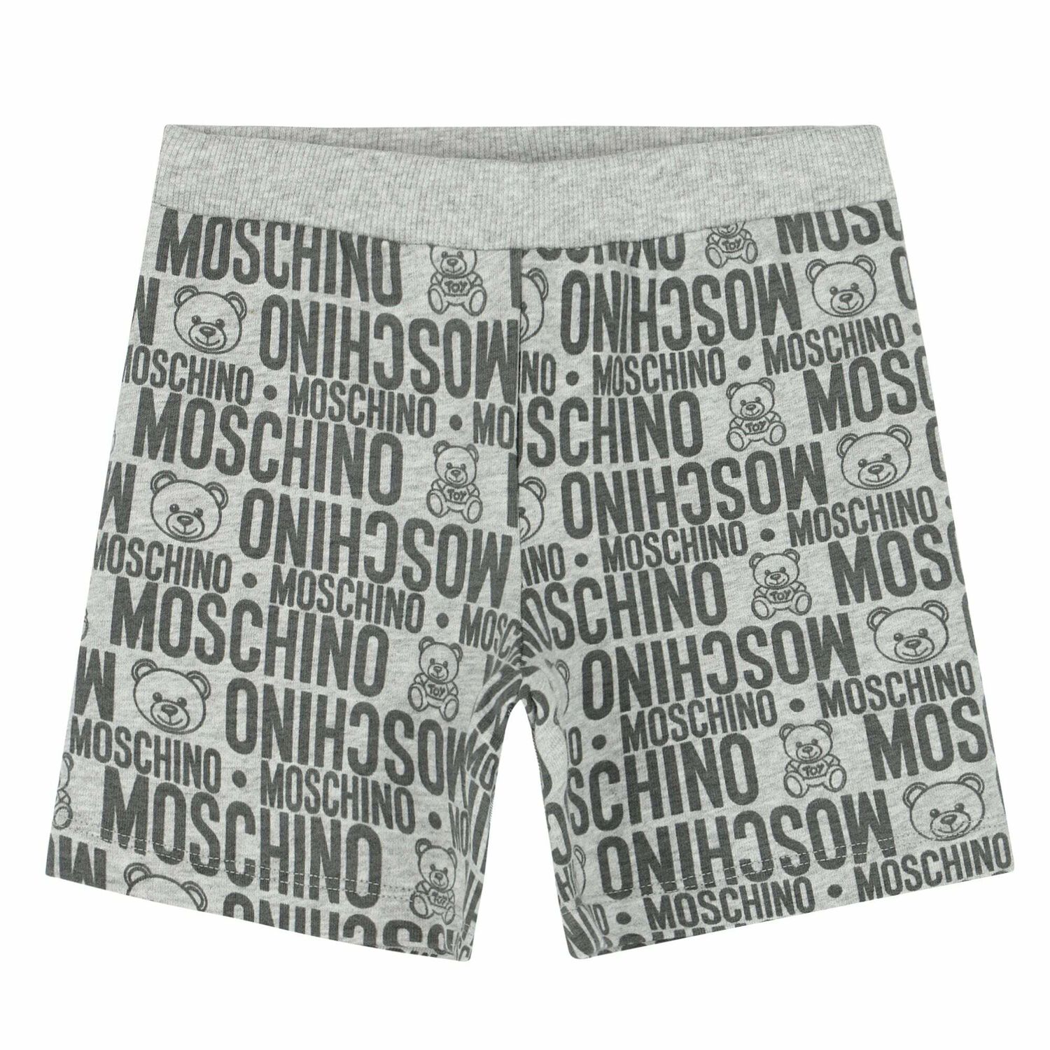 Grey Logo Shorts, 4, hi-res
