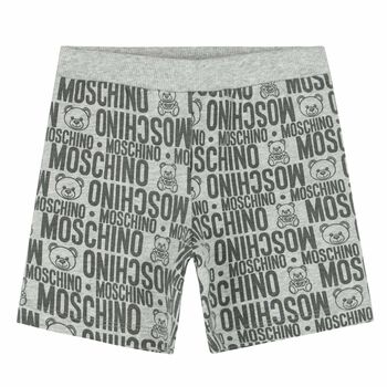 Grey Logo Shorts