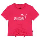 Girls Pink Logo T-Shirt, 1, hi-res