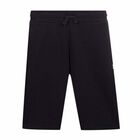 Boys Navy Blue & White Shorts & T-Shirt Set, 1, hi-res