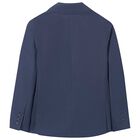 Boys Blue Smart Blazer, 1, hi-res