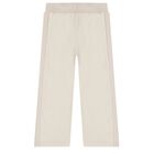 Younger Boys White, Blue & Beige Racing Car Tracksuit Set ( 3 Piece ) , 1, hi-res