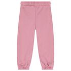 Girls Pink Joggers, 1, hi-res