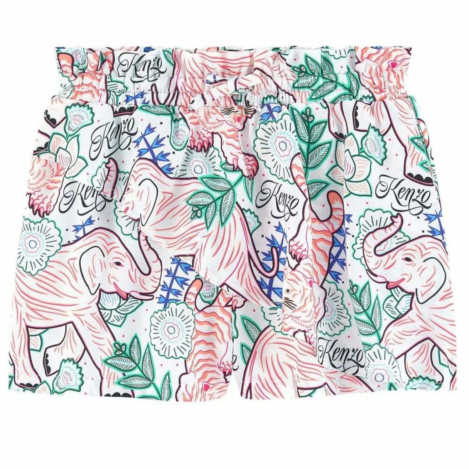 Girls Jungle Disco Shorts, 1, hi-res