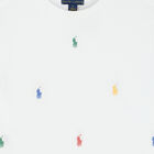 Boys White Piqu&Atilde;&copy; Logo T-Shirt, 1, hi-res