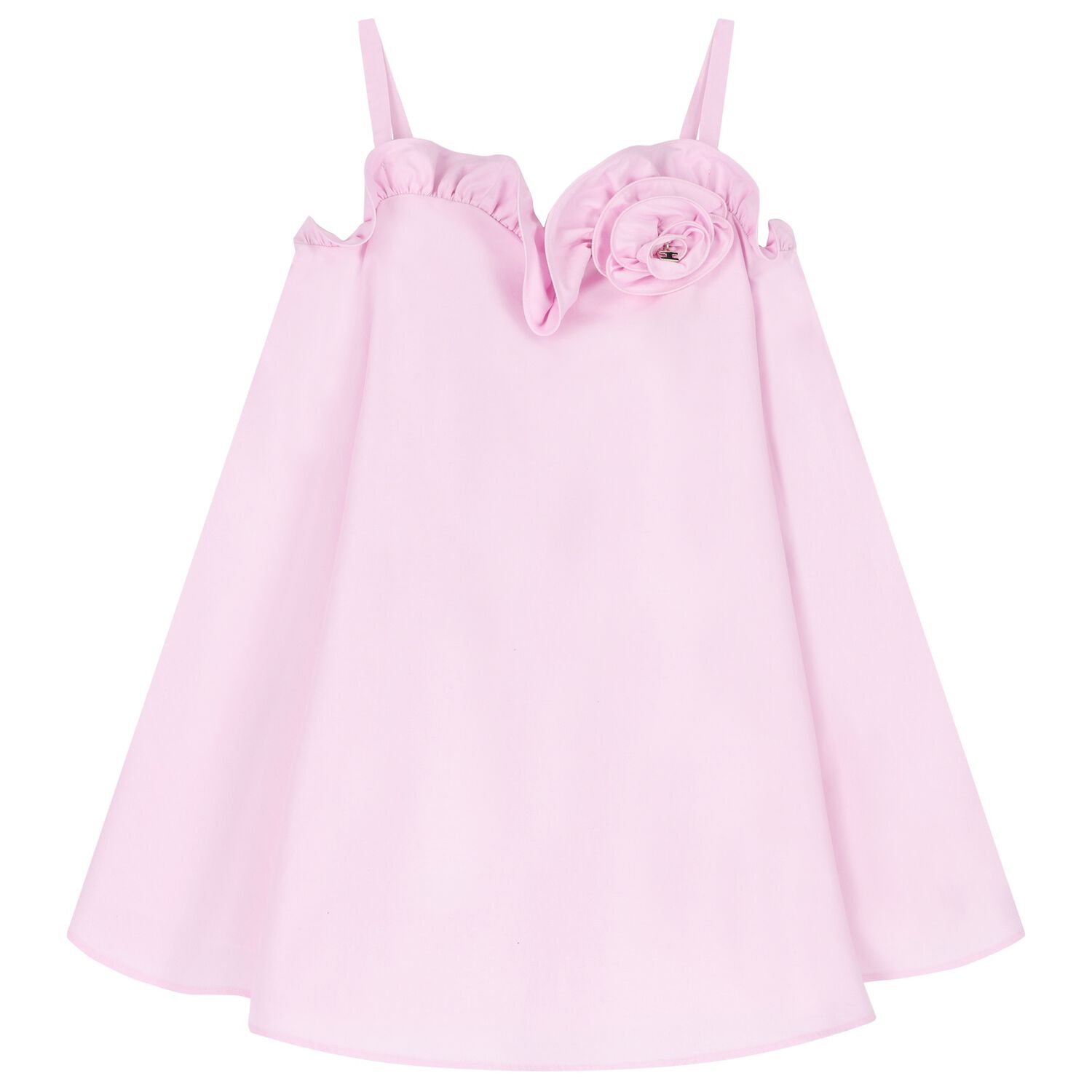 Girls Pink Flower Dress, 1, hi-res image number null