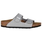 Girls Sparkling Silver Arizona Sandals , 1, hi-res