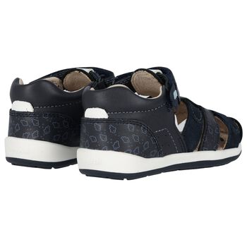 Younger Boys Navy Blue Sandals