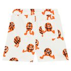 Younger Boys Ivory Ball Shorts, 1, hi-res