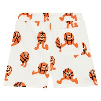 Younger Boys Ivory Ball Shorts