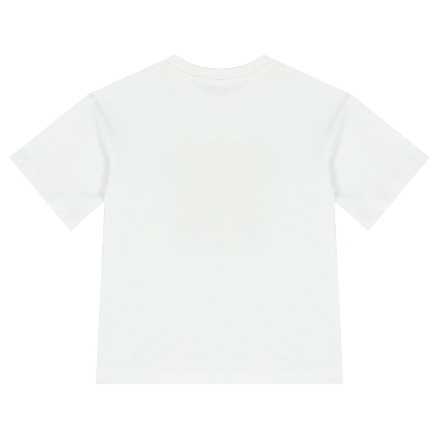 Boys White Logo T-Shirt, 1, hi-res image number null