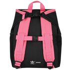 Girls Black Logo Backpack, 1, hi-res