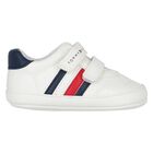 Baby Boys White Pre Walker Shoes, 1, hi-res