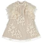 Girls Ivory Butterfly Tulle Dress, 1, hi-res