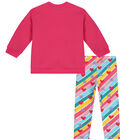 Girls Pink Leggings Set, 1, hi-res