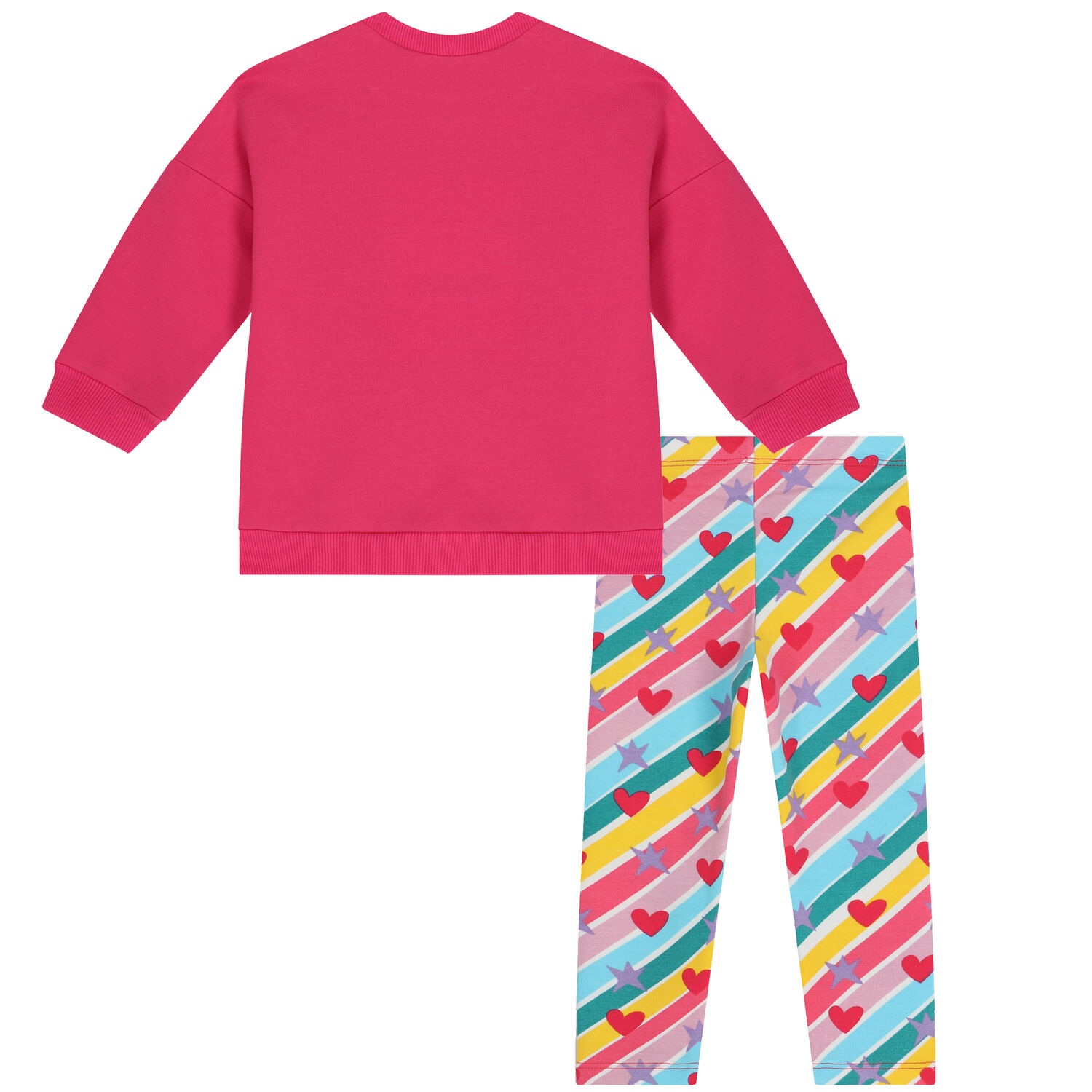 Girls Pink Leggings Set, 1, hi-res