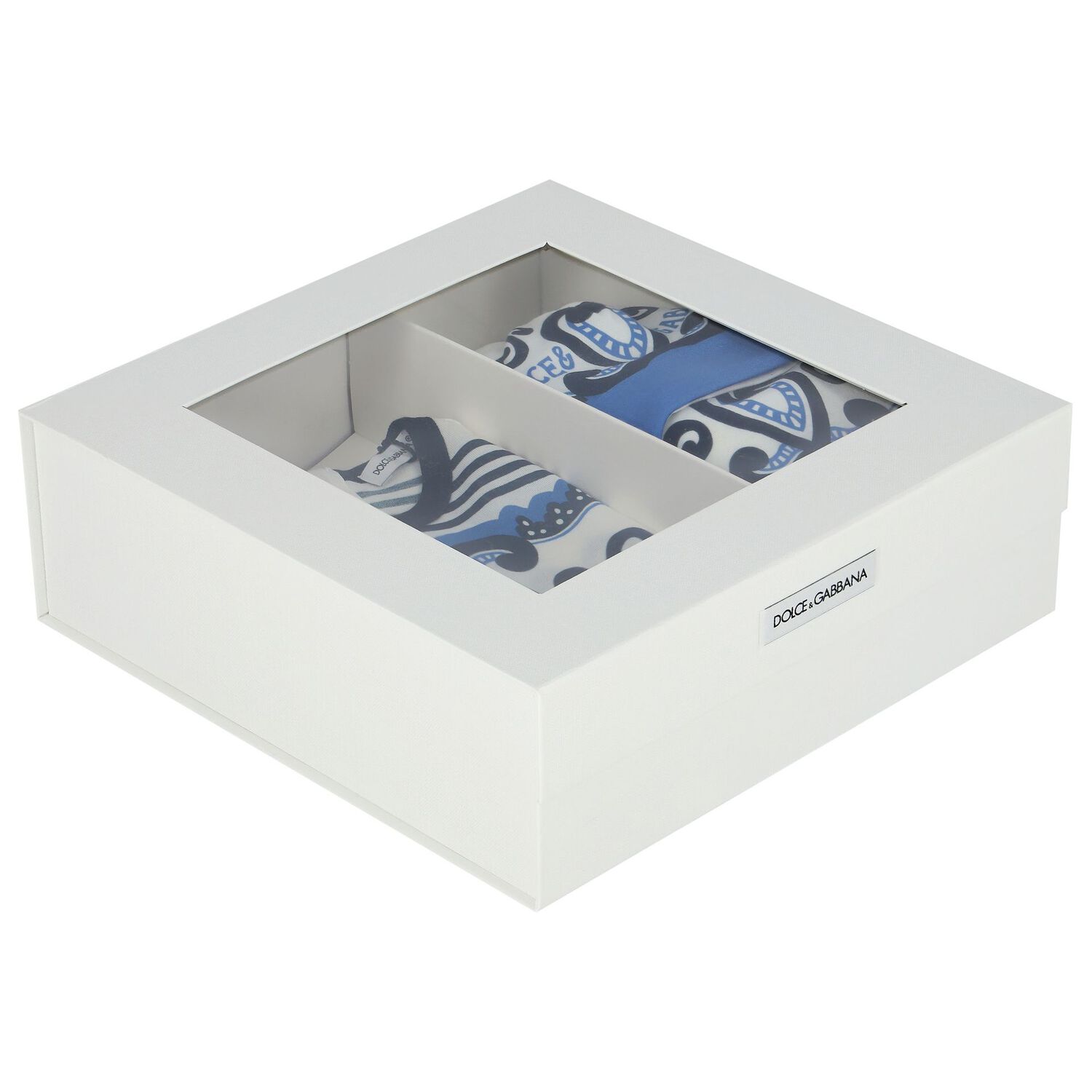 Baby Boys Marina Print Babygrow Gift Set, 1, hi-res