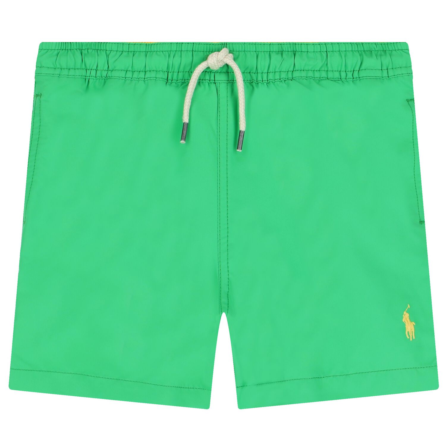 Boys Green Logo Swim Shorts, 3, hi-res image number null