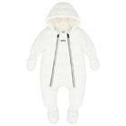 Ivory Logo baby Snow Suit, 1, hi-res
