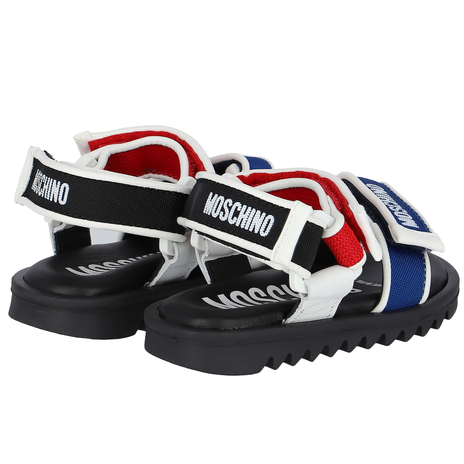 Black Logo Sandals, 1, hi-res image number null