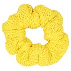 Girls Green, Yellow & Blue Crinkle Scrunchies ( 3 Pack ) , 1, hi-res
