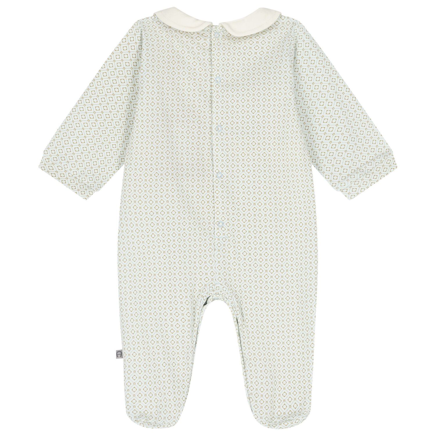 Baby Boys Blue Logo Babygrow Gift Set, 1, hi-res image number null