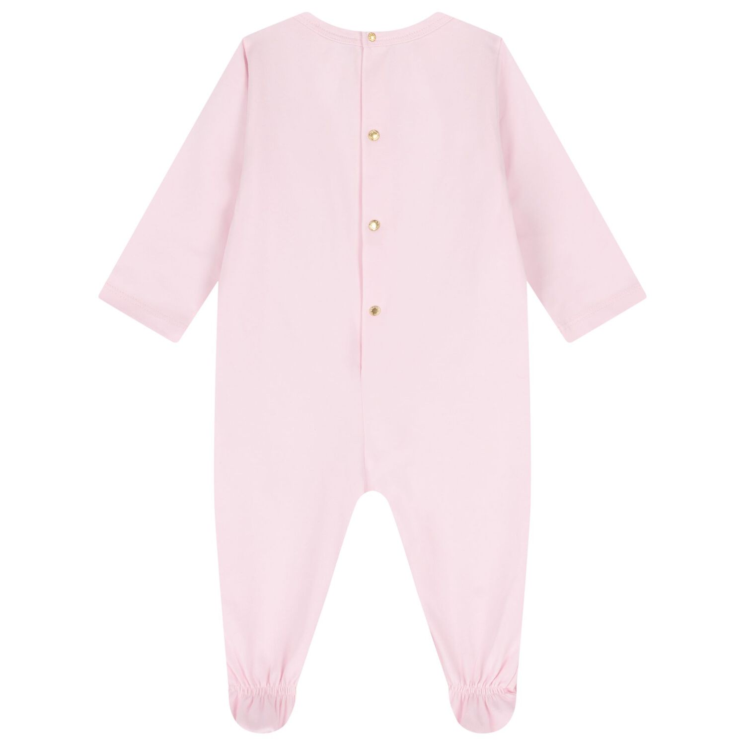 Baby Girls Pink Logo Babygrow Gift Set, 1, hi-res