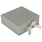 Baby Boys White & Gold Logo Babygrow Gift Set, 1, hi-res