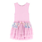Girls Lilac Tulle & Sequin Dress, 3, hi-res