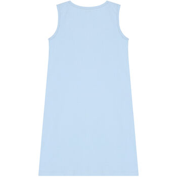 Girls Blue Logo Dress