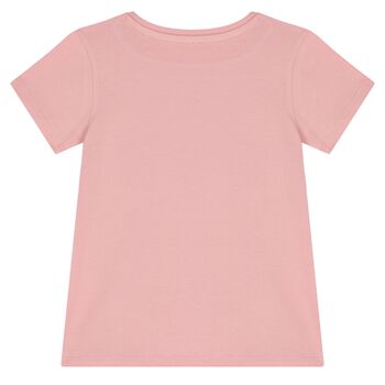 Girls Pink Logo T-Shirt