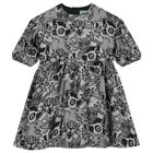 Girls Grey Safari Dress, 1, hi-res
