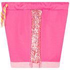 Girls Pink Embellished Shorts, 1, hi-res