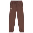 Boys Beige Hooded Tracksuit, 1, hi-res